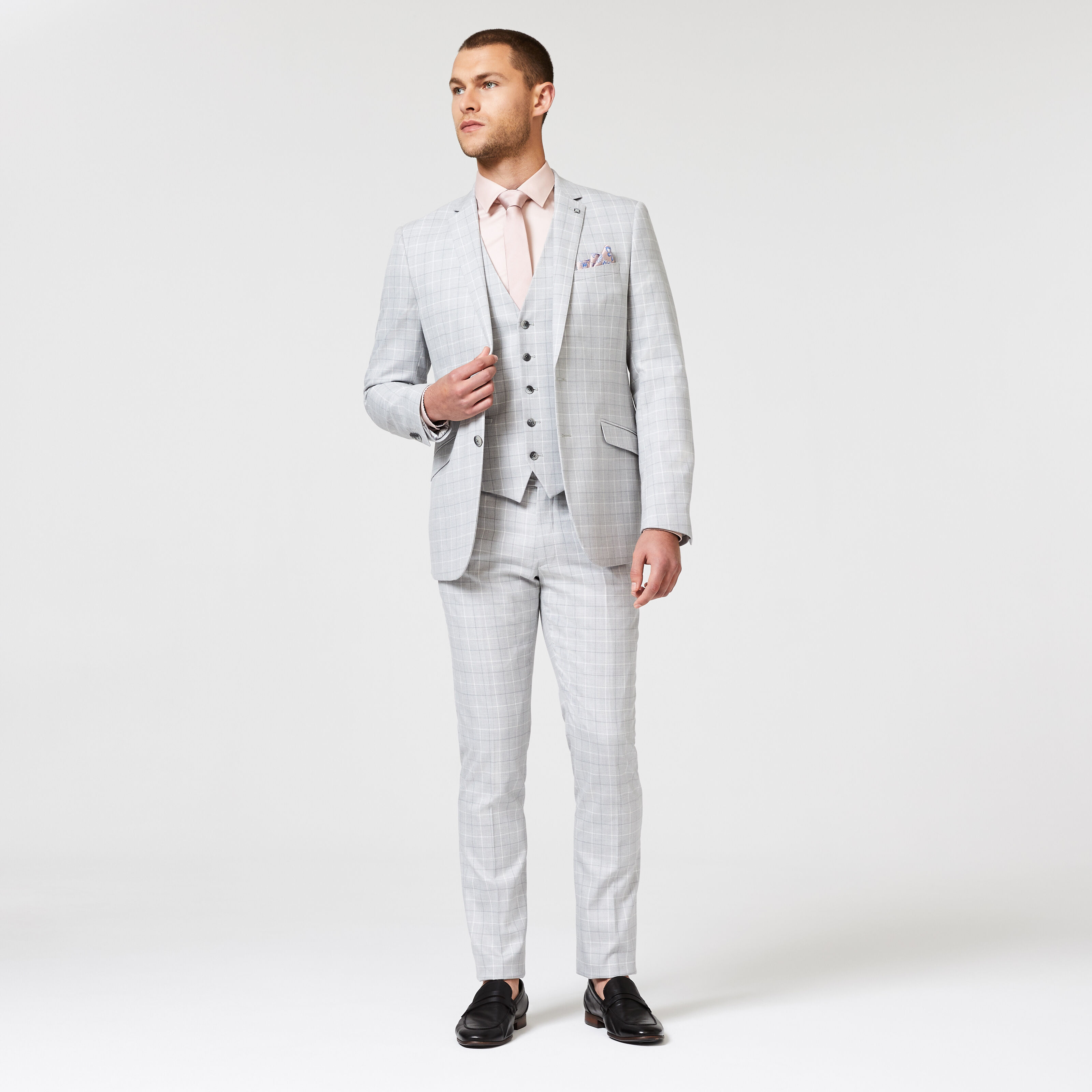 Grey dress outlet vest mens